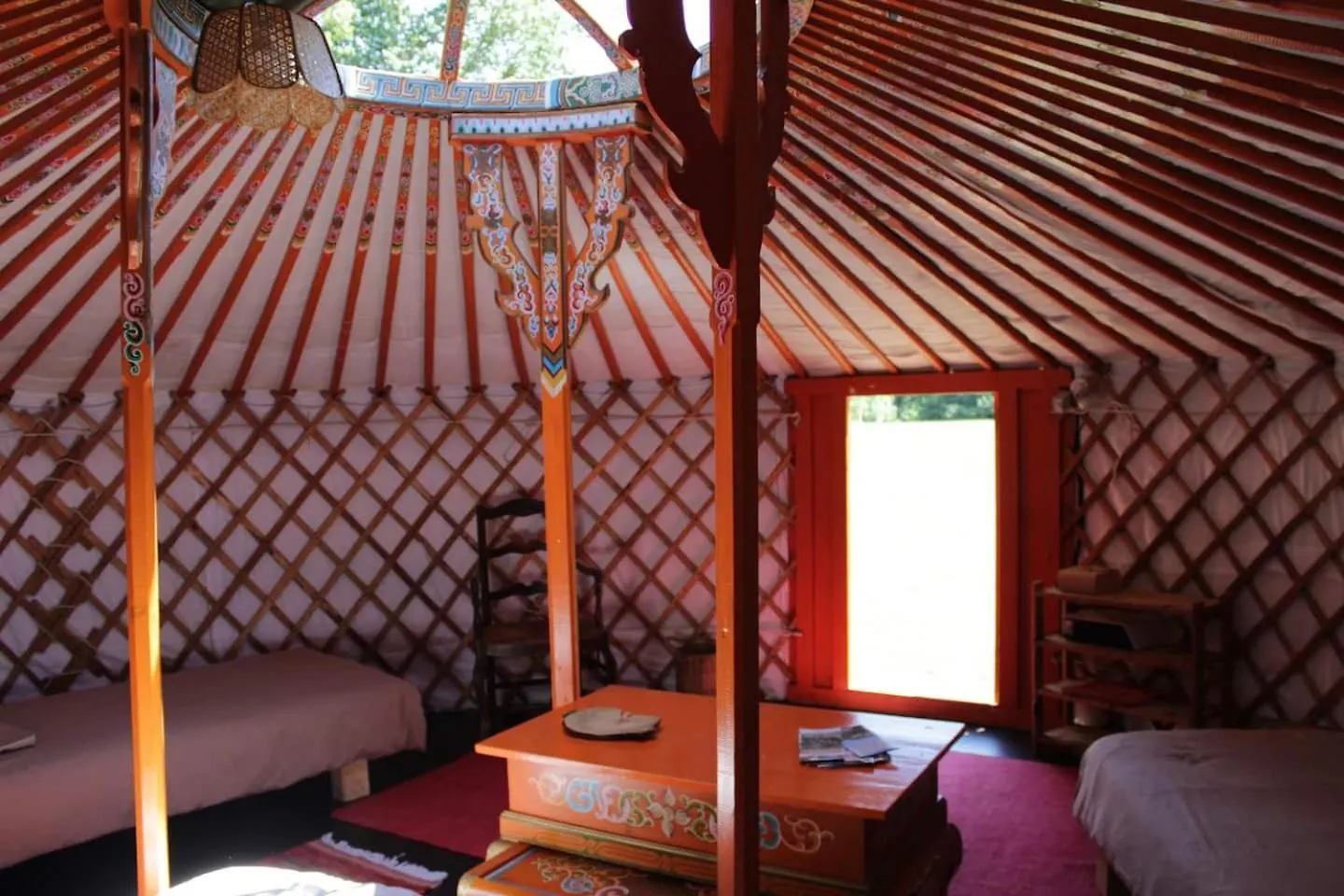 Luxe tent Yourte Les Hulottes En Comminges Juzet-d'Izaut
